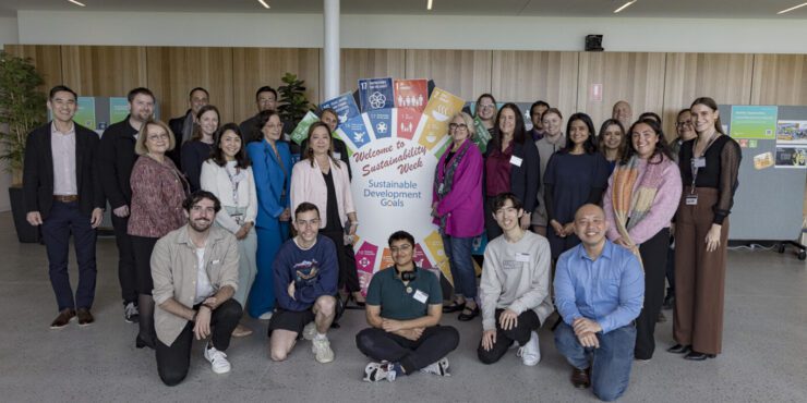 A group of attendees at FBL's recent showcase