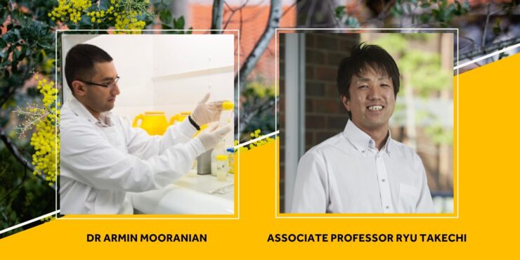 Dr Armin Mooranian and Associate Professor Ryu Takechi