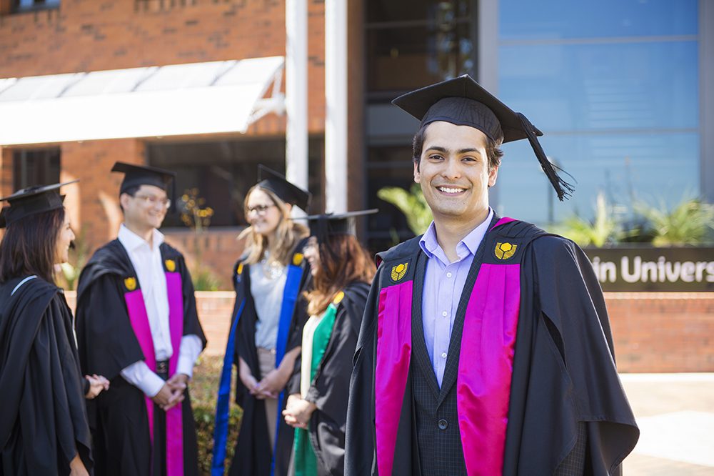 Student at graduation