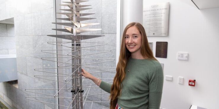 Dr Adelle Goodwin from the Curtin node of the International Centre for Radio Astronomy Research (ICRAR).