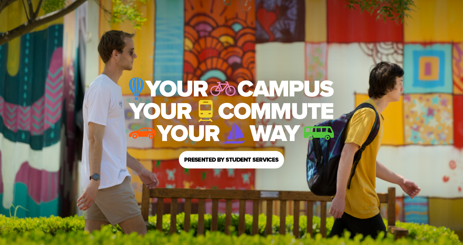 Image for Your Campus, Your Commute, Your Way!