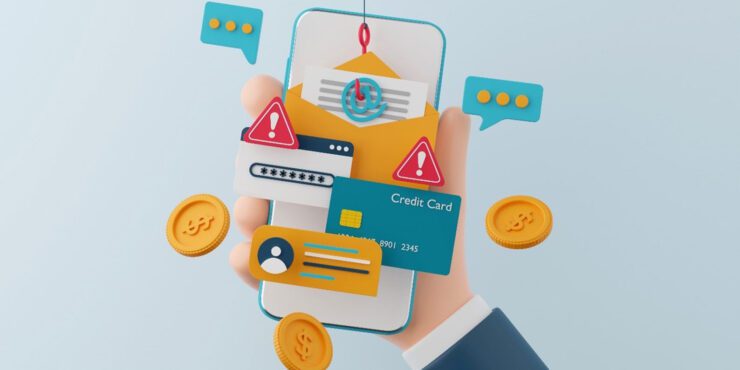 A series of shapes and graphics in front of a hand.