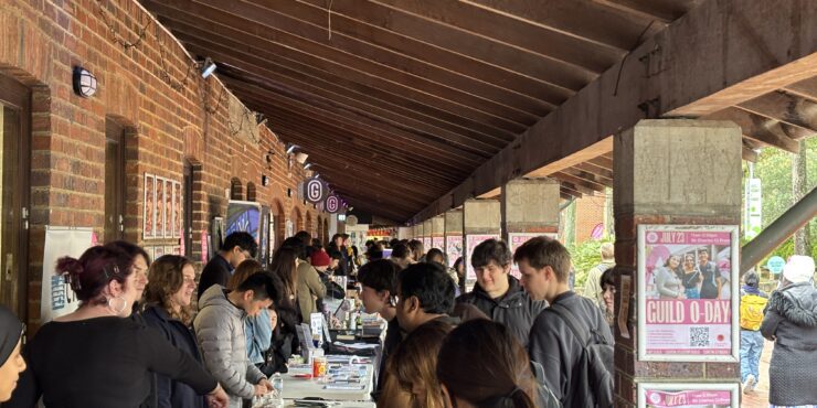 students at Guild ODay stalls