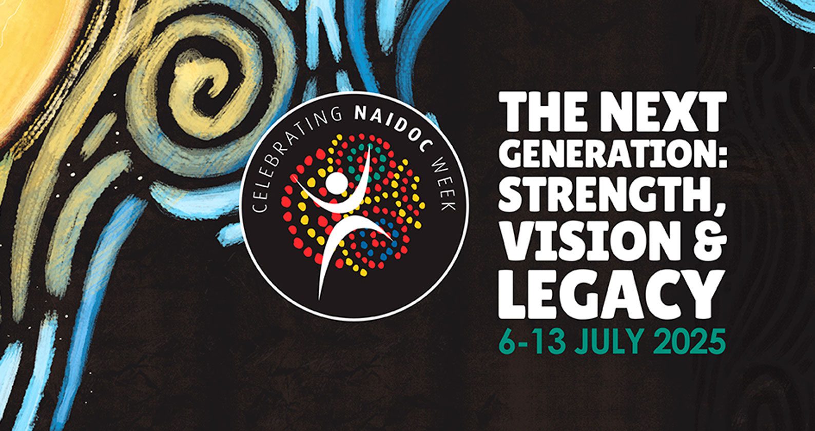 NAIDOC banner.