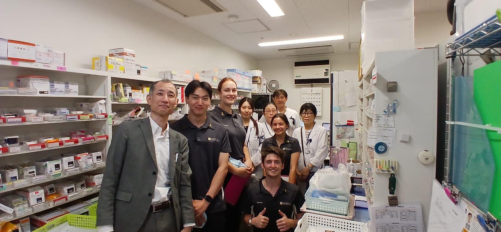 Image for Pharmacy students gain global insights through Japan placement