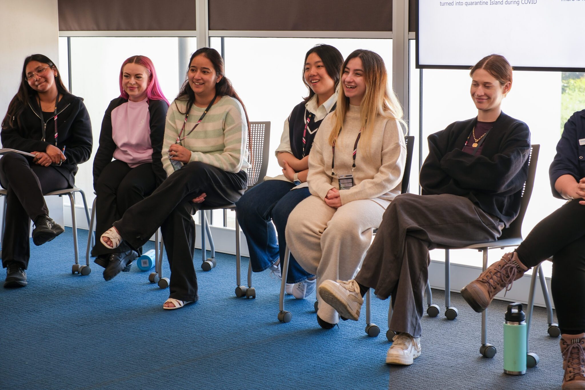 Students at the Design Jam