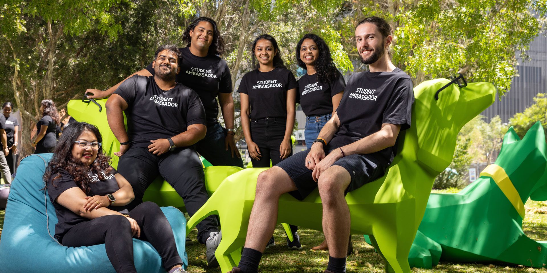 Group of student ambassadors