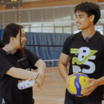 Image of Musa and Kristel talking to the camera