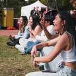 Students watching talent for tomorrow