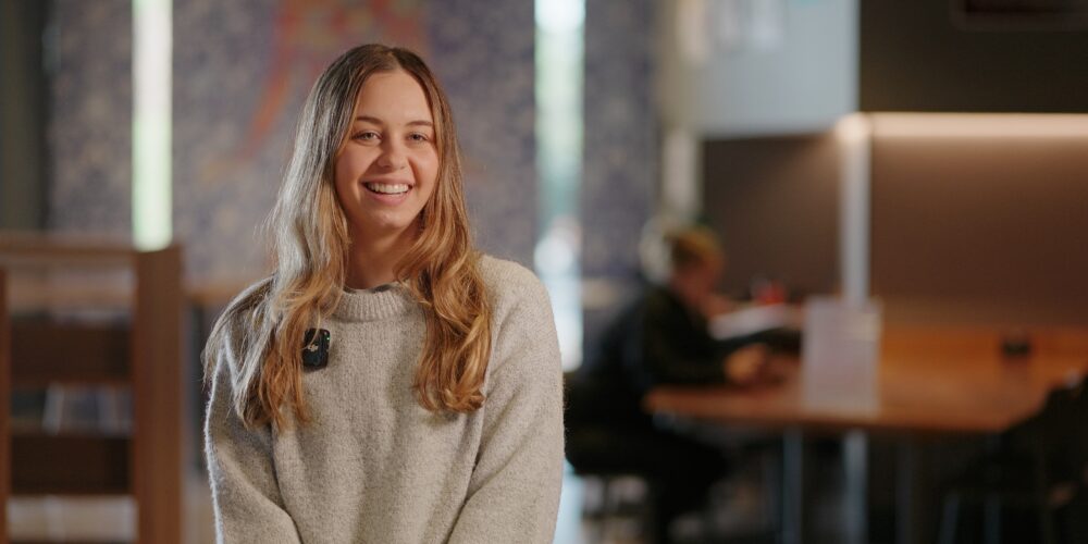 Indigenous student’s winning art celebrates connections formed at Curtin