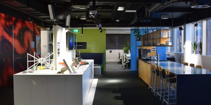 Inside Innovation Central premises at �鶹ֱ��