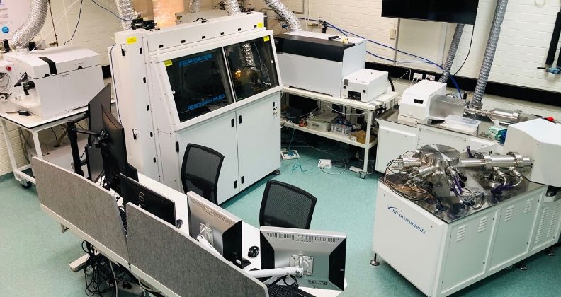 Inside GeoHistory facility