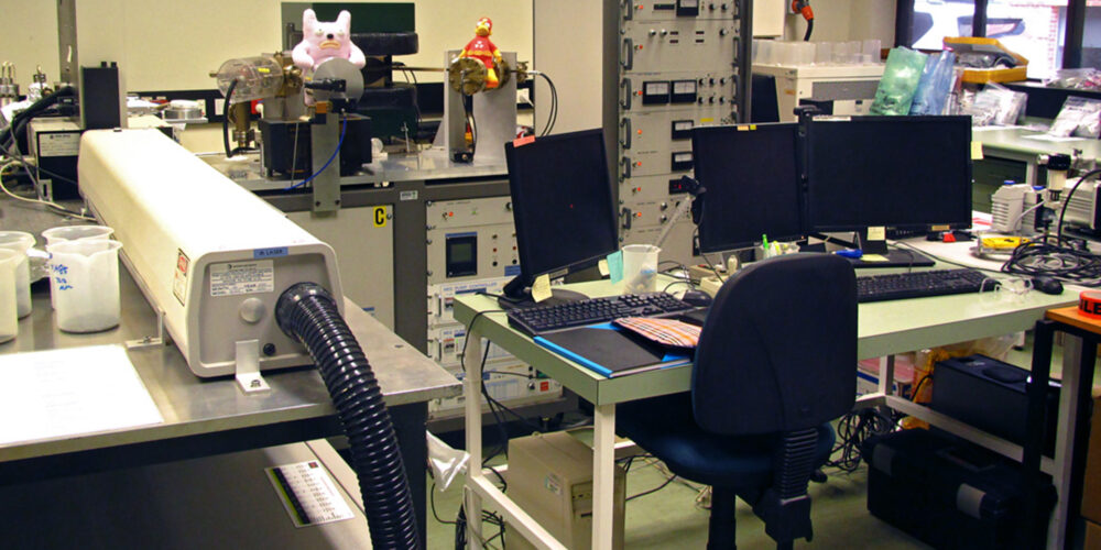 Inside a research lab