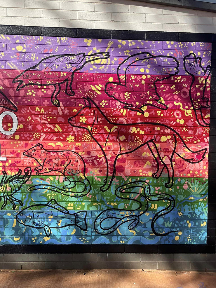 Paraburdoo Primary PS mural