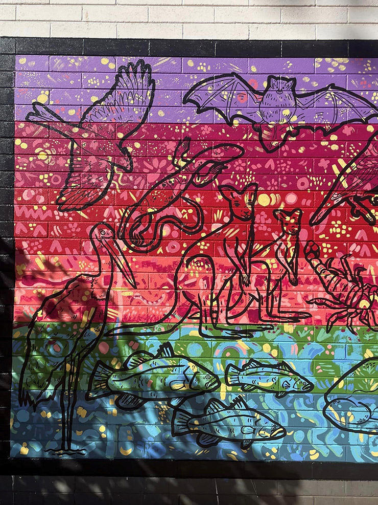 Paraburdoo Primary PS mural