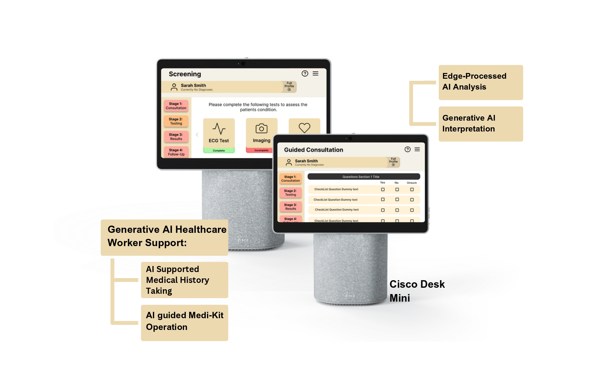 Generative AI Healthcare Worker Support
