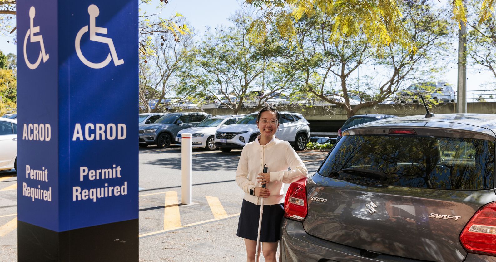 Campus access and parking