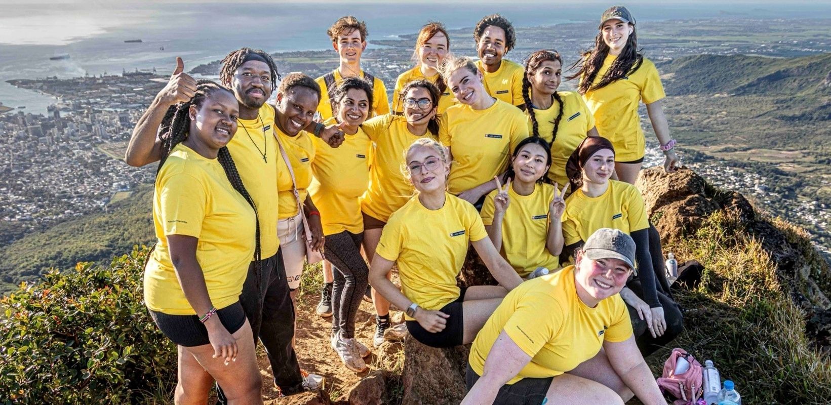 Group of nursing students in Mauritius