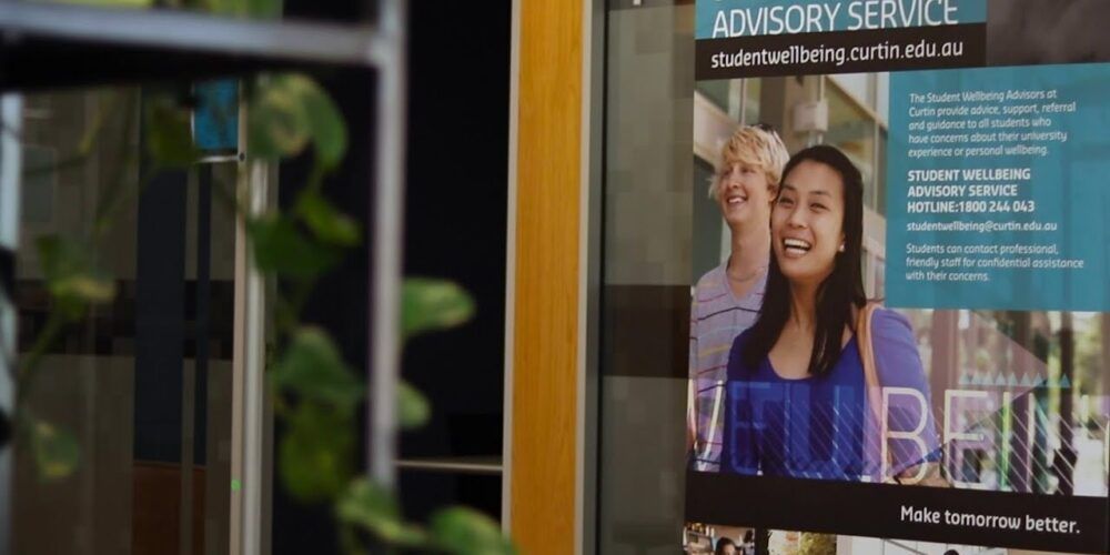 Curtin's student wellbeing service - play video