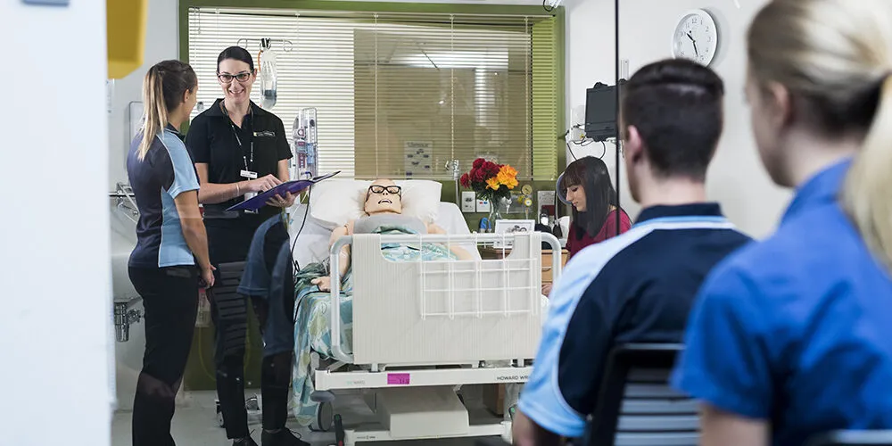 Simulated health environments