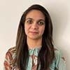 Female information systems student Megha