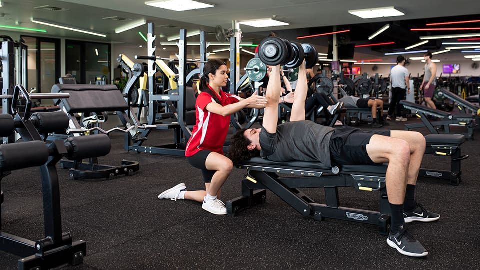 Curtin Exercise Science student