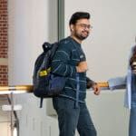 Two recipients of the Alumni and Family Scholarship