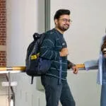 Two recipients of the Alumni and Family Scholarship