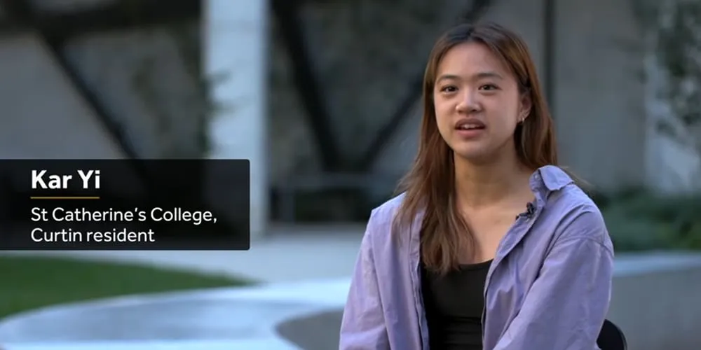 Kar Yi, a St Catherine's College resident - play video