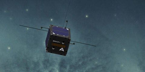 We’ve launched a satellite you can hold in the palm of your hand